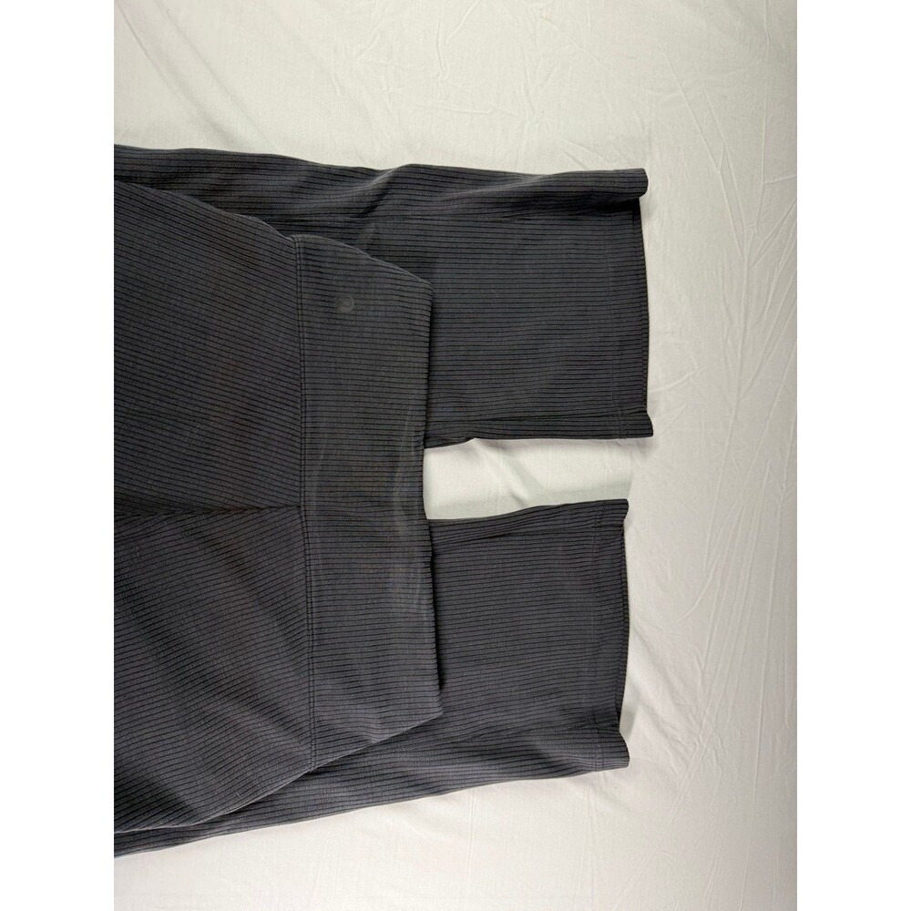 NWOT Lululemon Brushed Softstreme Ribbed Zip Flared Pant - Picture 5 of 6